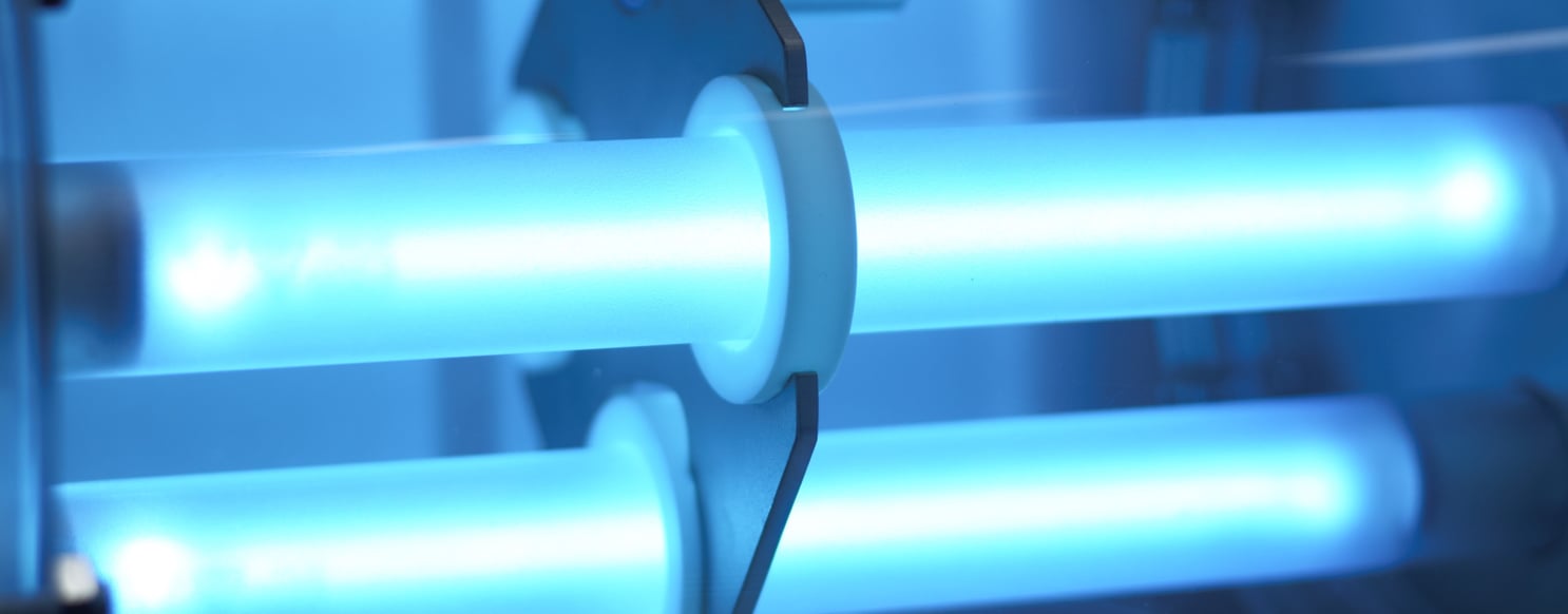 Cámara UV y control automático